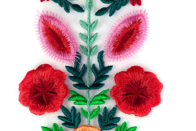 detal wzoru ludowego